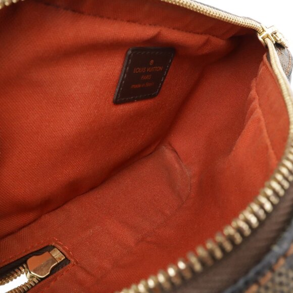 Authentic Louis Vuitton Geronimos Bum Bag Sling Bag Damier Ebene Crossbody Waist - Picture 13 of 16